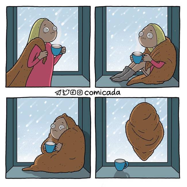 Téli átváltozás.