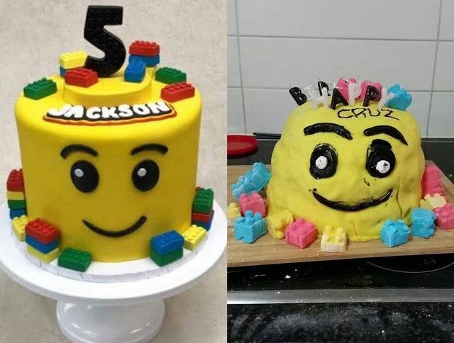 „Egy hétig készítették ezt a Lego-tortát."