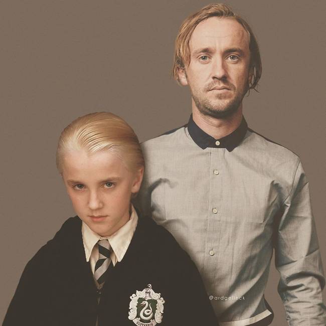 Tom Felton és Draco Malfoy