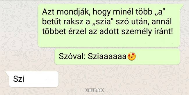 Három betű, és mégis mennyi fájdalom.