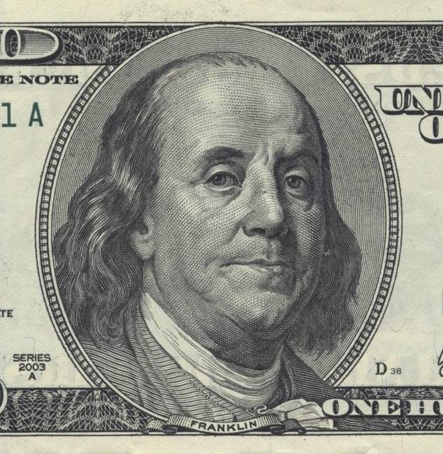 Benjamin Franklin sosem volt az Amerikai Egyesült Államok elnöke.