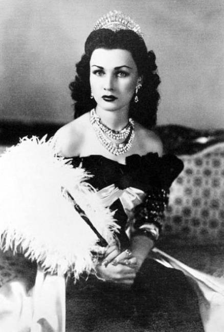 Fauzija bint Fuád egyiptomi királyi hercegnő, 1939-ben.