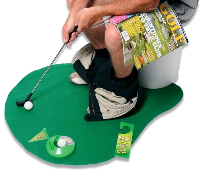 Toalett-golf.