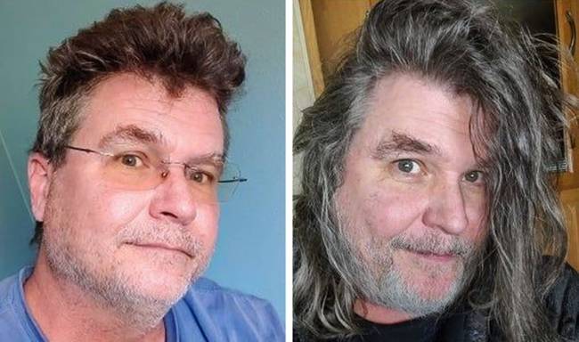 „Soha nincs túl késő! 53 éves vagyok és egész életemben hosszú hajról álmodoztam. Sokszor próbáltam, de végül mindig feladtam. Most végre sikerült, bár még hosszú út áll előttünk."