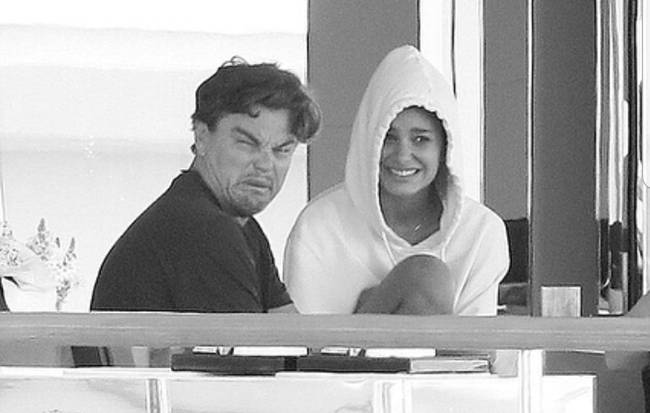 Leonardo DiCaprio egy újabb Oscar-díjat érdemelne a paparazzikra adott reakciói miatt.