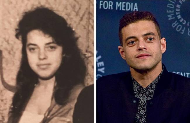 Ez a 60-as évekbeli fiatal lány akár Rami Malek ikertestvére is lehetne.
