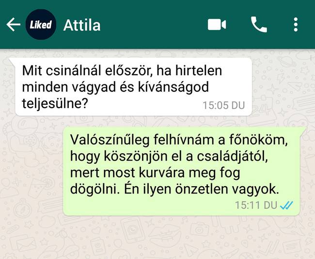 14 ember, akit a nehéz időkben sem hagy cserben a szarkazmusa