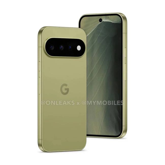 Google Pixel 11 zöld színben