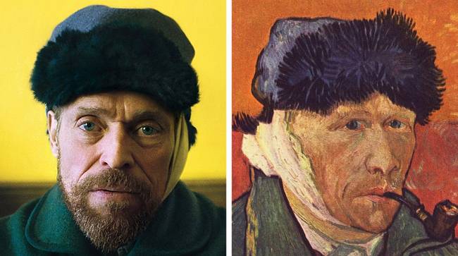 Willem Dafoe, mint Vincent Van Gogh. (At Eternity's Gate)