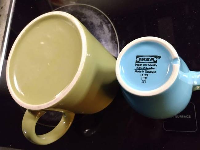 „Az IKEA-s kávésbögrék alján egy kis lyuk van, ami arra szolgál, hogy a felesleges víz folyjon róla a mosogatógépben."
