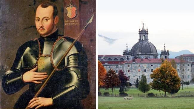 Loyolai Szent Ignác, a jezsuita rend alapítója.