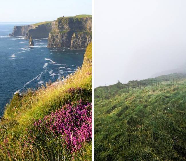 „2874 mérföldet utaztam, hogy láthassam a Moher-sziklákat."