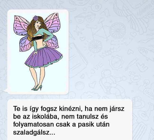 „Édesanyám olyan szemléletesen képes kioktatni, mint senki más."
