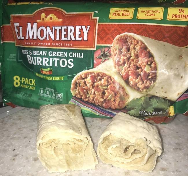 Amikor a burrito-ról kiderül, hogy csak torilla: