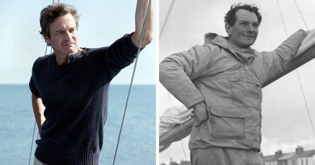 Donald Crowhurst: Colin Firth előadásában és a való életben.