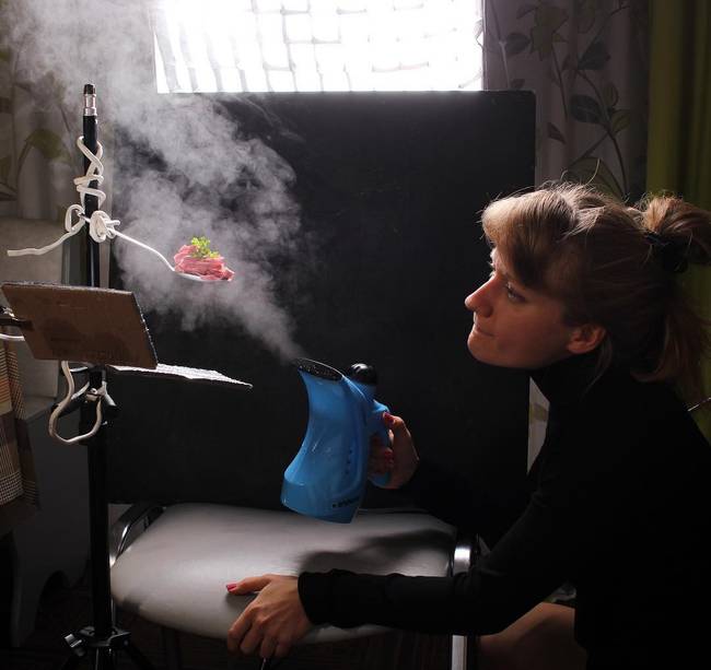 Ételfotózás - ez már inkább bűvészet.