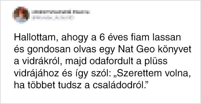 A gyerekek tudják, hogy mennyire fontos a család.