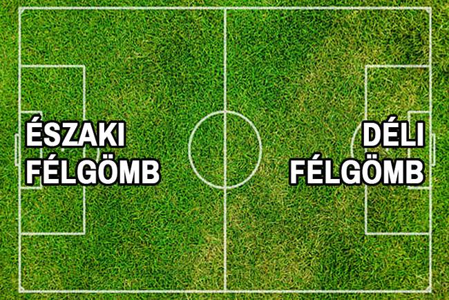 Brazíliában van egy stadion, ahol a focicsapatok nem csak egyszerűen különböző térfeleken, de a Föld különböző féltekén játszhatnak egymással.