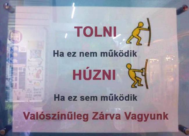 Ez pontosabb, mint bármilyen nyitvatartási rend.