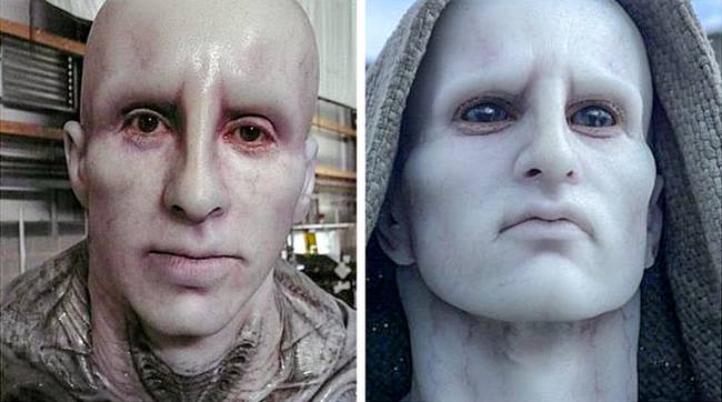 A Prometheus című film főhősének létrehozásához a rendező Michelangelo Dávid-szobrából, Elvis Presley-ből és a Szabadságszoborból merített ihletet.