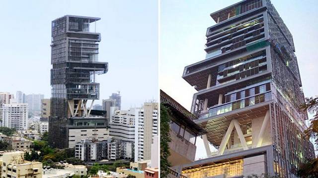 Legdrágább panelház: Antillia Mumbai