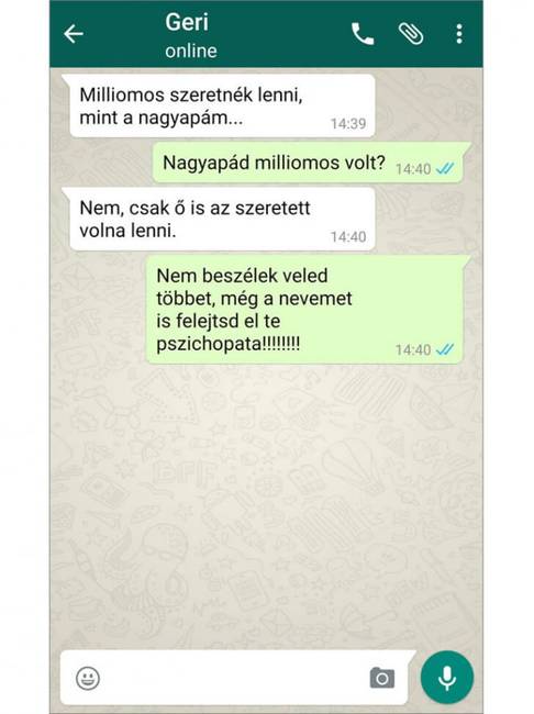 Van, amikor tényleg eljön az utolsó csepp a pohárban.