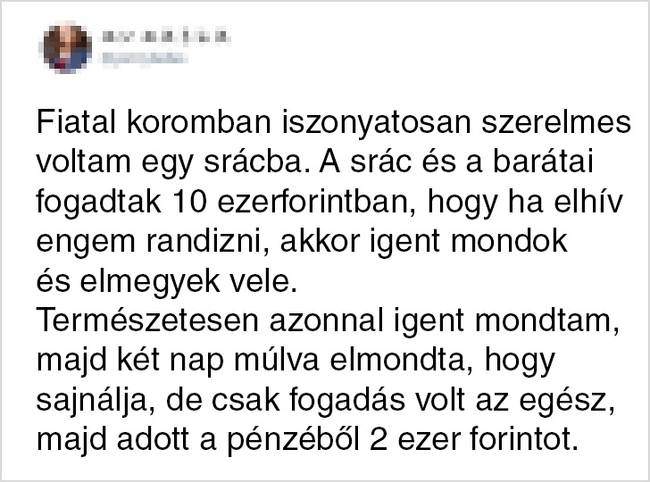 Az internetezők megosztották, hogy milyen volt életük legröhejesebb szakítása