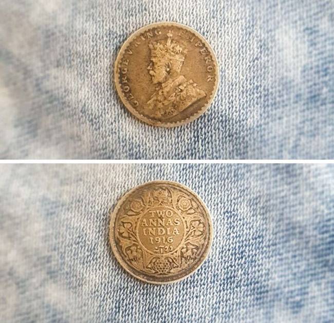 „Találtam egy 104 éves érmét a munkahelyi íróasztalom egyik fiókjának hátuljába ragadva."