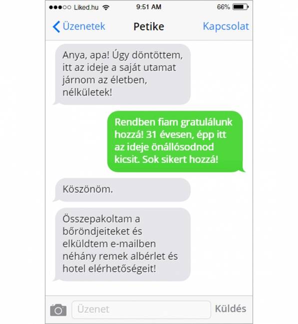 Lehet, nem így gondolták a kedves szülők.