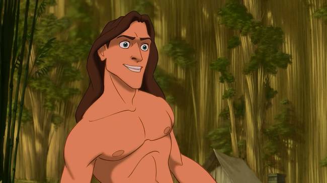 4. Tarzan egy természetes szépség, ebben azt hiszem, mind egyetérthetünk.