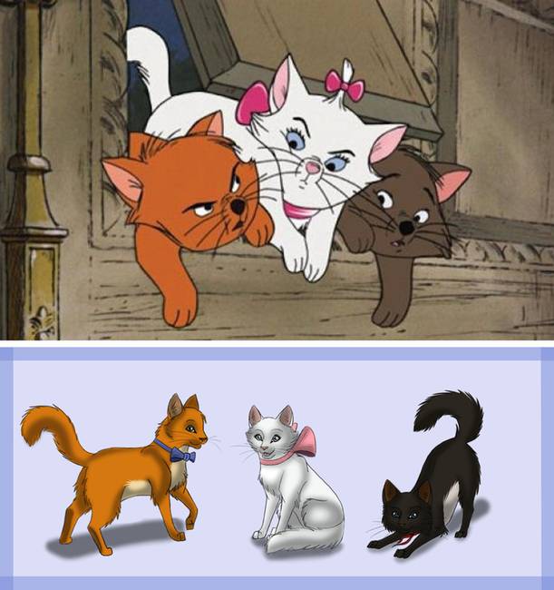 Toulouse, Marie, and Berlioz - Macskarisztokraták