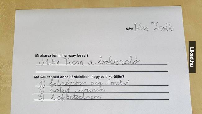 Teljesen reálisan látja a dolgokat.
