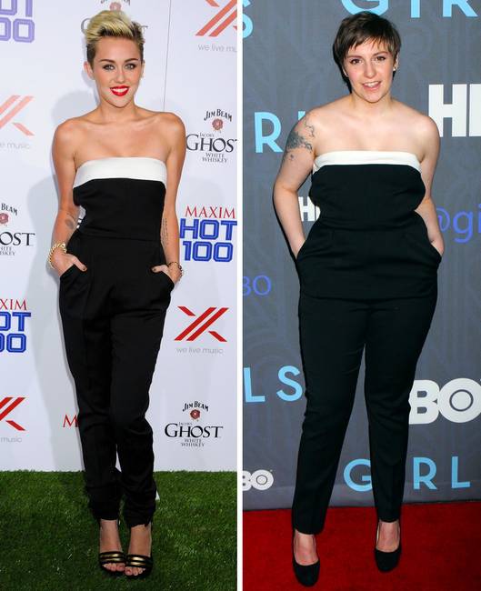Miley Cyrus és Lena Dunham
