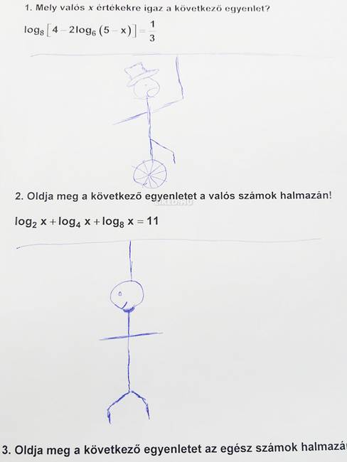 Csak egy átlagos matekdolgozat, ami felért egy akasztással...😂