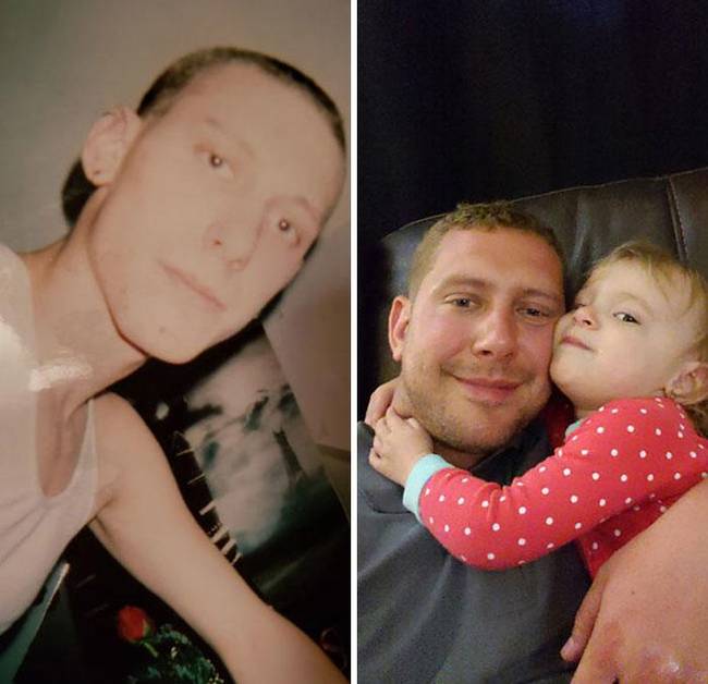 „Így néz ki egy kábítószerfüggőség elleni küzdelem boldog végeredménye."