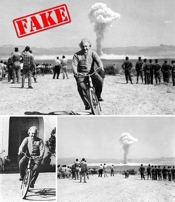 Einstein és az atombomba-kísérlet