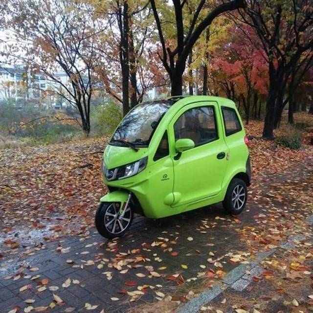A kis elektromos autók Dél-Koreában szinte ugyanolyan népszerűek, mint Európában a kerékpárok.