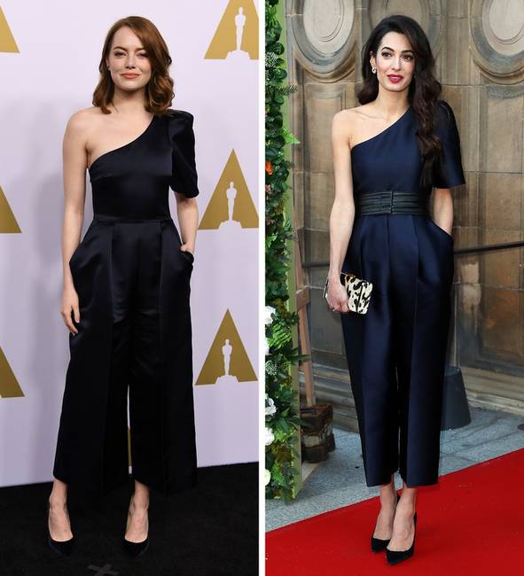 Emma Stone és Amal Clooney
