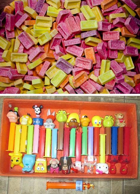 A PEZ cukorkák önmagukban is finomak voltak, de azért a hozzá kapható millióféle tartók tették igazán különlegessé.