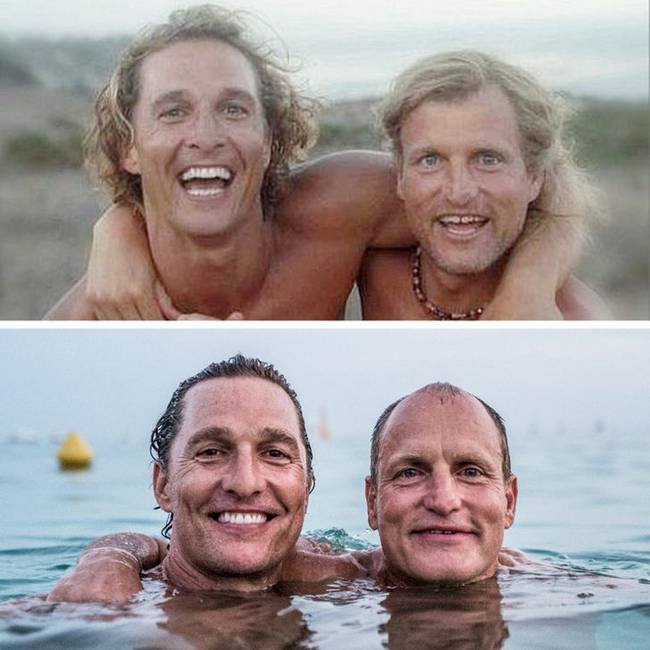 Matthew McConaughey és Woody Harrelson barátsága is kiállta az idők próbáját: 2008 és 2019