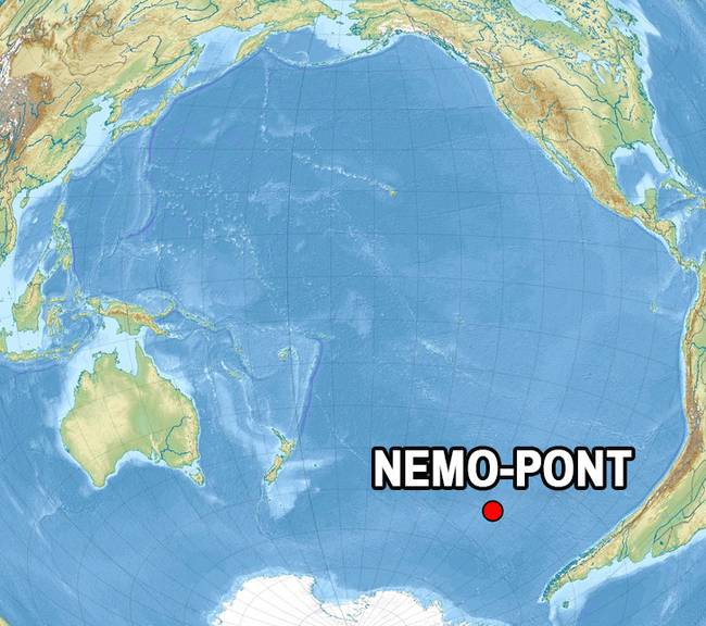Létezik egy ún. Nemo-pont, ami a szárazföldről legnehezebben megközelíthető pont helyét jelöli a földgömbön.
