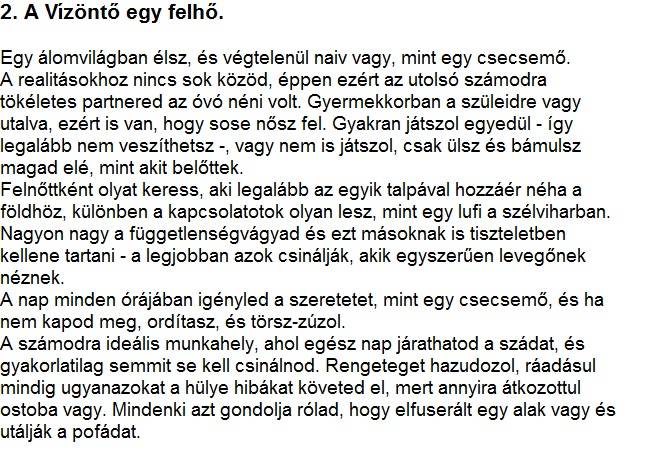 Bunkó horoszkóp: egy horoszkóp, ami garantáltan mindenkit vérig sért