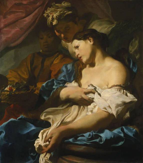Johann Liss: „Kleopátra halála” / Alte Pinakothek, Németország