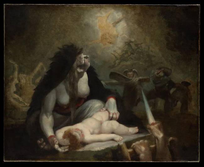 Henry Fuseli: "Lappföldi boszorkány".
