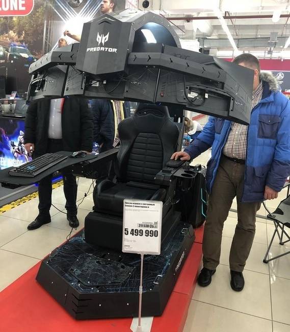 A jövő videojáték-széke, amivel tényleg könnyedén megfeledkezhetsz a valóságról.