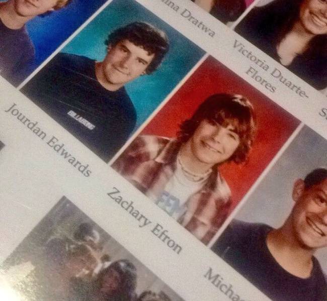 „Ma jöttem rá az évkönyveket lapozgatva, hogy ugyanoda járok főiskolára, ahová Zac Efron járt."
