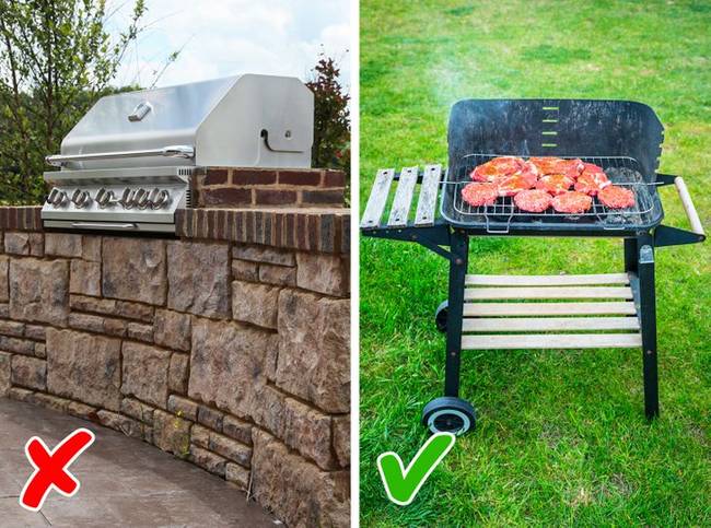 Beépített grill