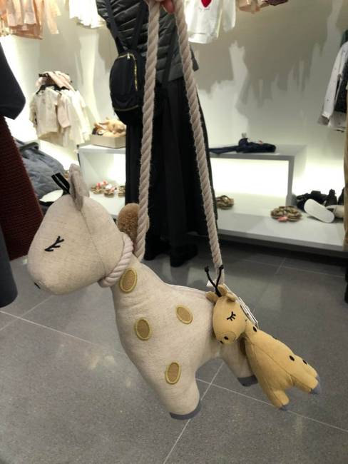 Gyermektáska a Zara-ban.