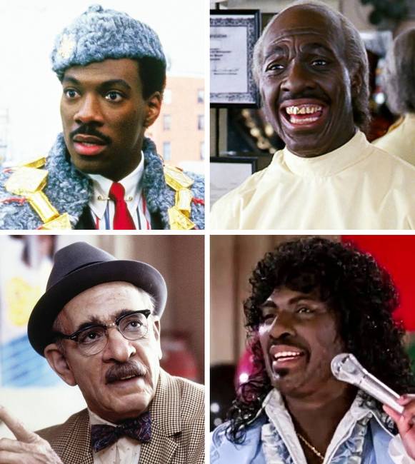 Eddie Murphy — Akeem herceg, Clarence, Randy Watson és Saul | Amerikába jöttem (1988)