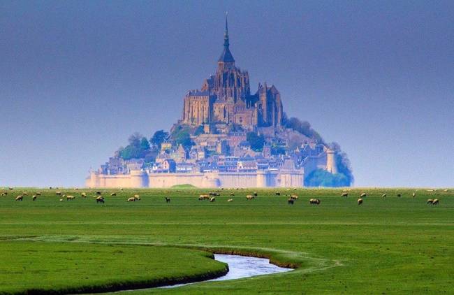 Mont Saint-Michel sziget-erőd, Franciaország